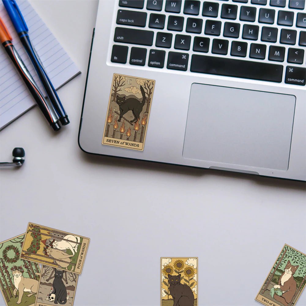 Cat Tarot Stickers - molonado