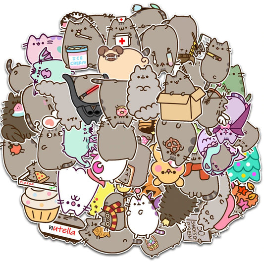 Chonk Cat Sticker - molonado