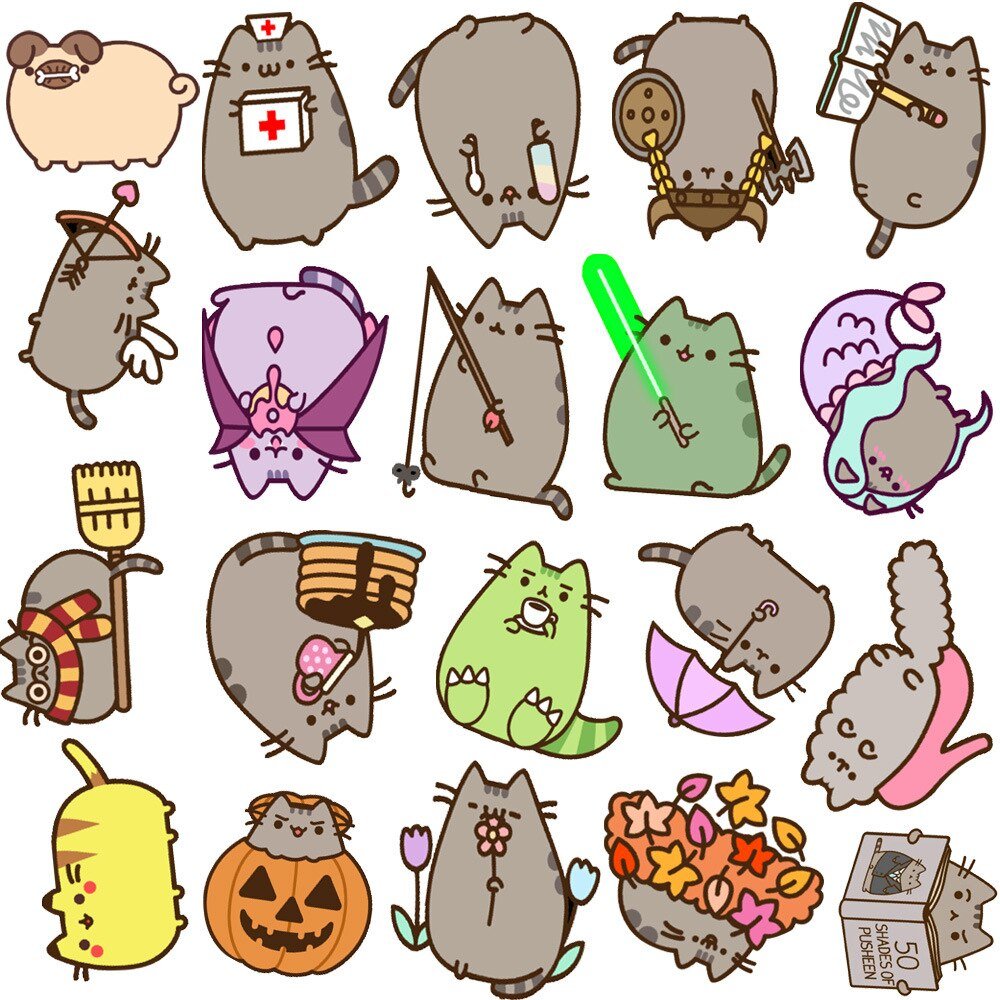 Chonk Cat Sticker - molonado