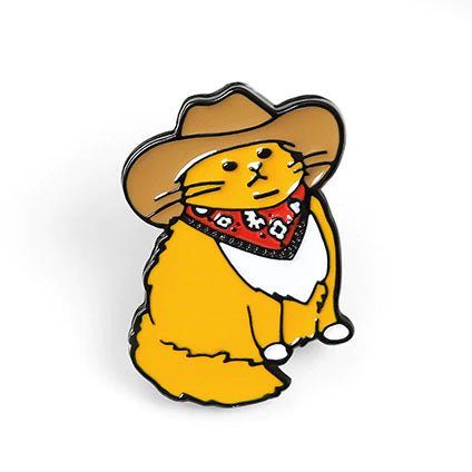 Cowboy Cat Pin - molonado