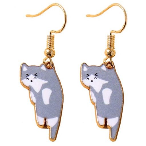 Dangle Cat Earrings - molonado