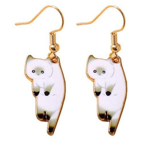 Dangle Cat Earrings - molonado