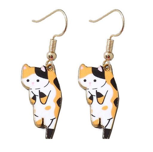 Dangle Cat Earrings - molonado