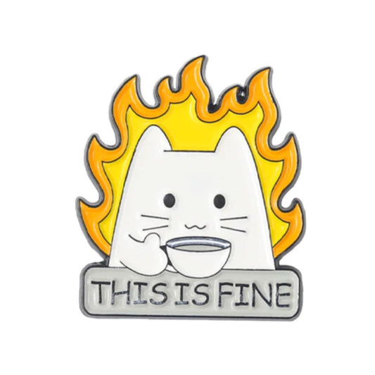 This is Fine Cat Pin - molonado